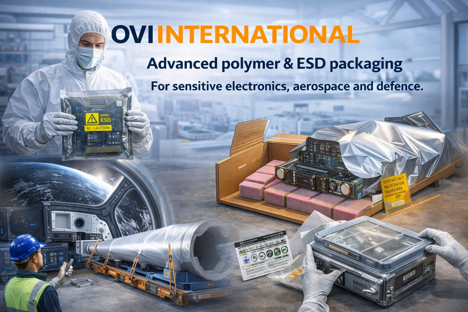 Aerospace ESD packaging