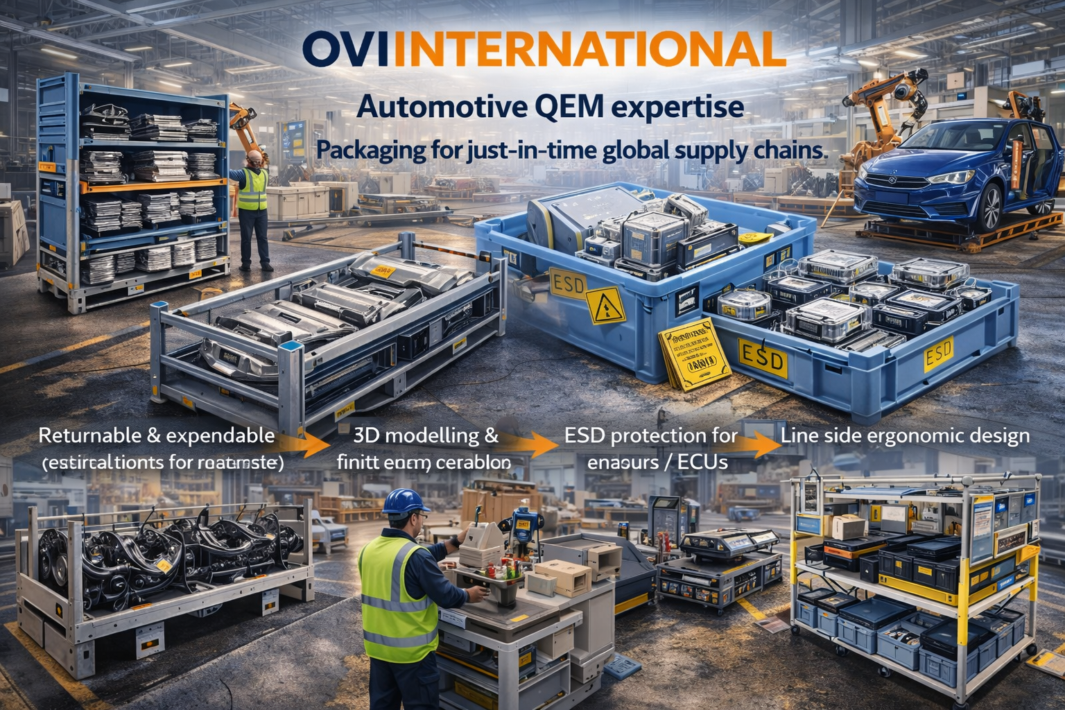 Automotive parts packaging