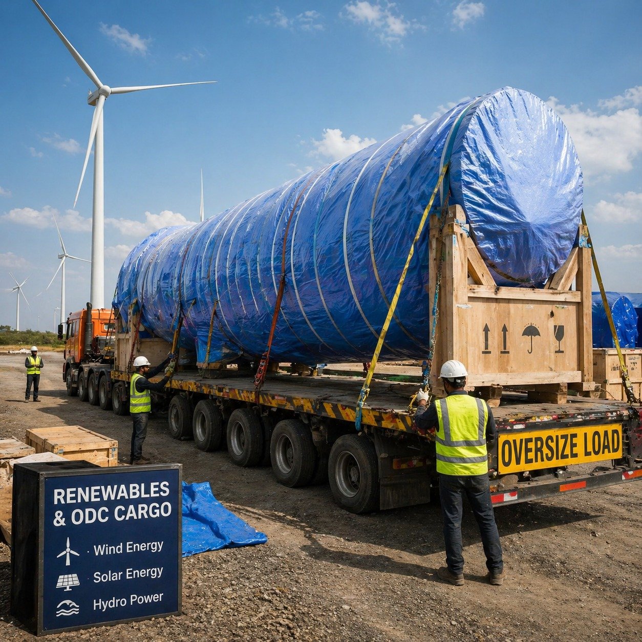 ODC wind turbine cargo
